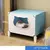 Destacável Cat Hiding House, confortável ninho de cachorro pequeno, lavável c