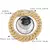 Strass Ouro Dog Chain Collar Forte Metal Dog Choke Coleiras Bling Pet Slip Choke - Planeta Pet Shop