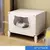 Destacável Cat Hiding House, confortável ninho de cachorro pequeno, lavável c - Planeta Pet Shop