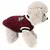 Velo quente Pet Dog Clothes, Cute V-Neck Pet Coat, Puppy Shirt, Jacket, French B - loja online