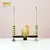 Madeira Bird Swing Training Toy com Sino Suspenso para Calopsitas, Stand Play Gy