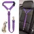 Dois-em-um ajustável Car Seat Belt para Cães, Nylon Leash chumbo, Backseat Cin - loja online