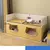 Destacável Cat Hiding House, confortável ninho de cachorro pequeno, lavável c