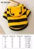 Honey Bee Role Play Hoodie for Pet, Fantasia de Halloween, Fivela, Gatos, Cães,