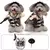 Engraçado Halloween Dog Cosplay Costume,Pet Comical Outfits,Dog Novidade Vestu? - comprar online