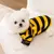 Honey Bee Role Play Hoodie for Pet, Fantasia de Halloween, Fivela, Gatos, Cães, - Planeta Pet Shop