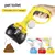 Portátil Pet Waste Toilet com saco de lixo, Pet Cleaning Supplies, 2 em 1