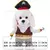 Engraçado Pet Dog Cosplay Roupas, Novidade Puppy Halloween Costumes, Camisola d - comprar online