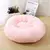 Round Soft Long Plush Pet Bed, Cesta do cão, Cat Mat, Sofá de dormir, Produtos