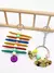 Imagem do Madeira Bird Swing Ladders Brinquedos com Bell, Pet Mastigação, Escalada, Brin