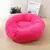 Round Soft Long Plush Pet Bed, Cesta do cão, Cat Mat, Sofá de dormir, Produtos - loja online