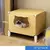 Destacável Cat Hiding House, confortável ninho de cachorro pequeno, lavável c na internet