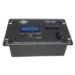 Mini Rack Dmx 4 Canais 2000w X 220v Por Canal Bivolt