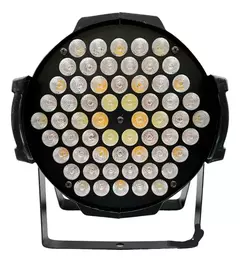 Refletor Led 60x3w Rgbwa Opitpar Dmx Bivolt Carcaça Alumínio