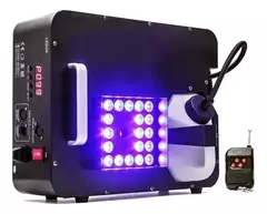 Máquina Fumaça Up 2000w Dmx 24 Leds Rgb Controle Sem Fio na internet