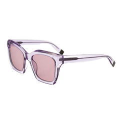 Óculos de Sol Furla SFU621V Feminino Quadrado em Acetato Roxo na internet