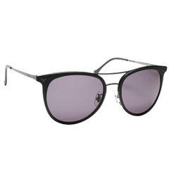 Óculos de Sol Police SPL153N Masculino Aviador em Acetato Preto - comprar online