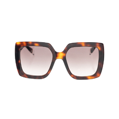 Óculos de Sol Furla SFU685 Feminino Quadrado em Acetato Demi