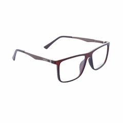 Armação para Óculos de Grau Coonecta X9128 Masculino Quadrado em Acetato Preto - comprar online