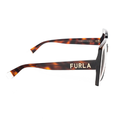 Óculos de Sol Furla SFU685 Feminino Quadrado em Acetato Demi - Ótica Inajá