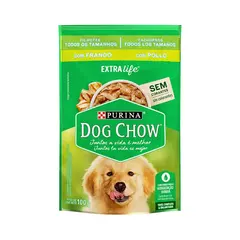 Sachê Dog Chow Filhote Todos Os Tamanhos Sabor Frango 100g