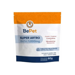 Super Artro BePet 1000mg 60 tabletes