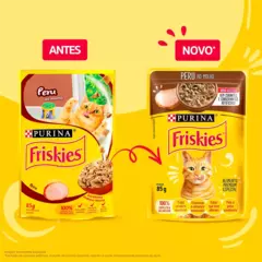 Sachê Friskies Sabor Peru ao Molho 85g - loja online