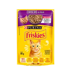 Sachê Friskies Sabor Cordeiro ao Molho 85g