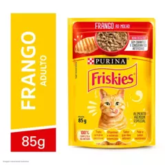 Sachê Friskies Sabor Frango ao Molho 85g - comprar online