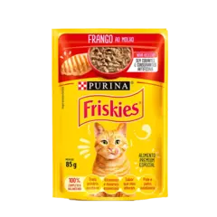 Sachê Friskies Sabor Frango ao Molho 85g