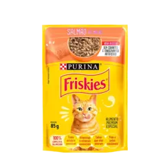 Sachê Friskies Sabor Salmão ao Molho 85g