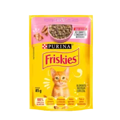 Sachê Friskies Filhote Sabor Carne ao Molho 85g