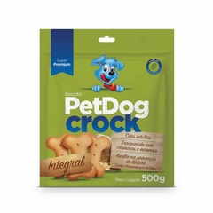 Biscoito PetDog Crock Integral 500g