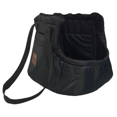 Bolsa Mochila para Transporte Pet - Preto Tamanho: M