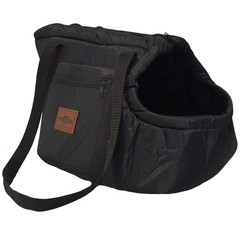 Bolsa Mochila para Transporte Pet - Preto Tamanho: M