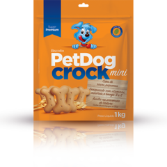 Biscoito PetDog Crock Mini Raças Pequenas