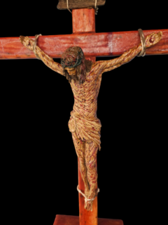 Crucifixo Realista Flagelo 3D 86 CM - comprar online