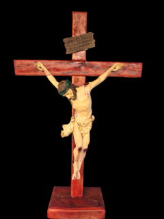 Crucifixo Chagas Realistas 3D 86CM