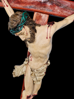 Crucifixo Chagas Realistas 3D 86CM na internet