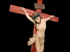 Crucifixo Chagas Realistas 3D 50 CM - comprar online