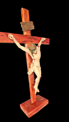 Crucifixo Chagas Realistas 3D 50 CM na internet