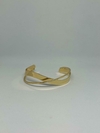 BRACELE CRUZADO DOURADO