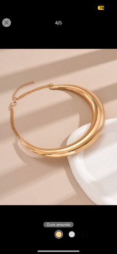 Chocker - Dourado