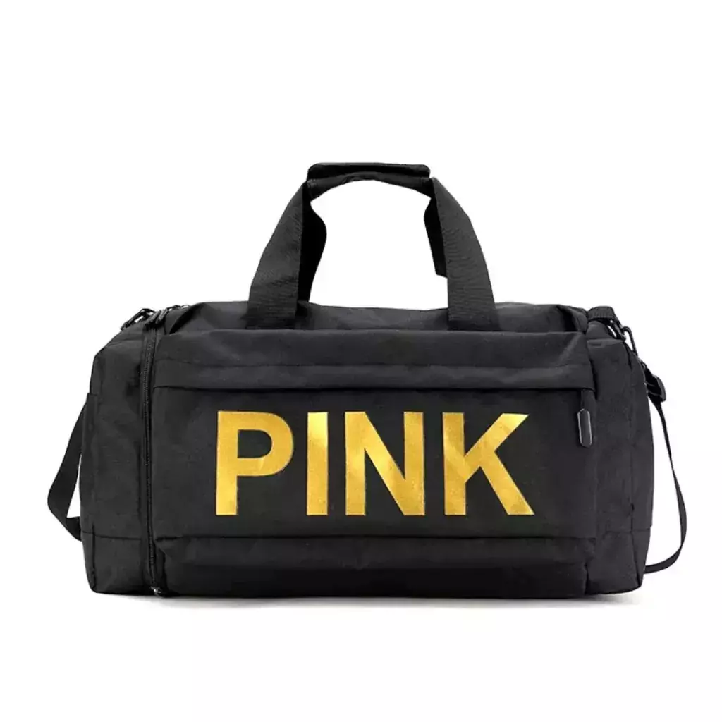 Fashion bolso pink negro