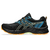 Tênis ASICS GEL Venture 9 - Masculino - Preto com Azul e Laranja na internet