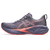 Tênis ASICS Novablast 5 - Feminino - Roxo com Vermelho - Times & Torcidas