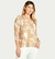 BLUSA MALHA VISCOLYCRA ESTAMPA PINCELADAS DEC V E MG 7/8 - loja online