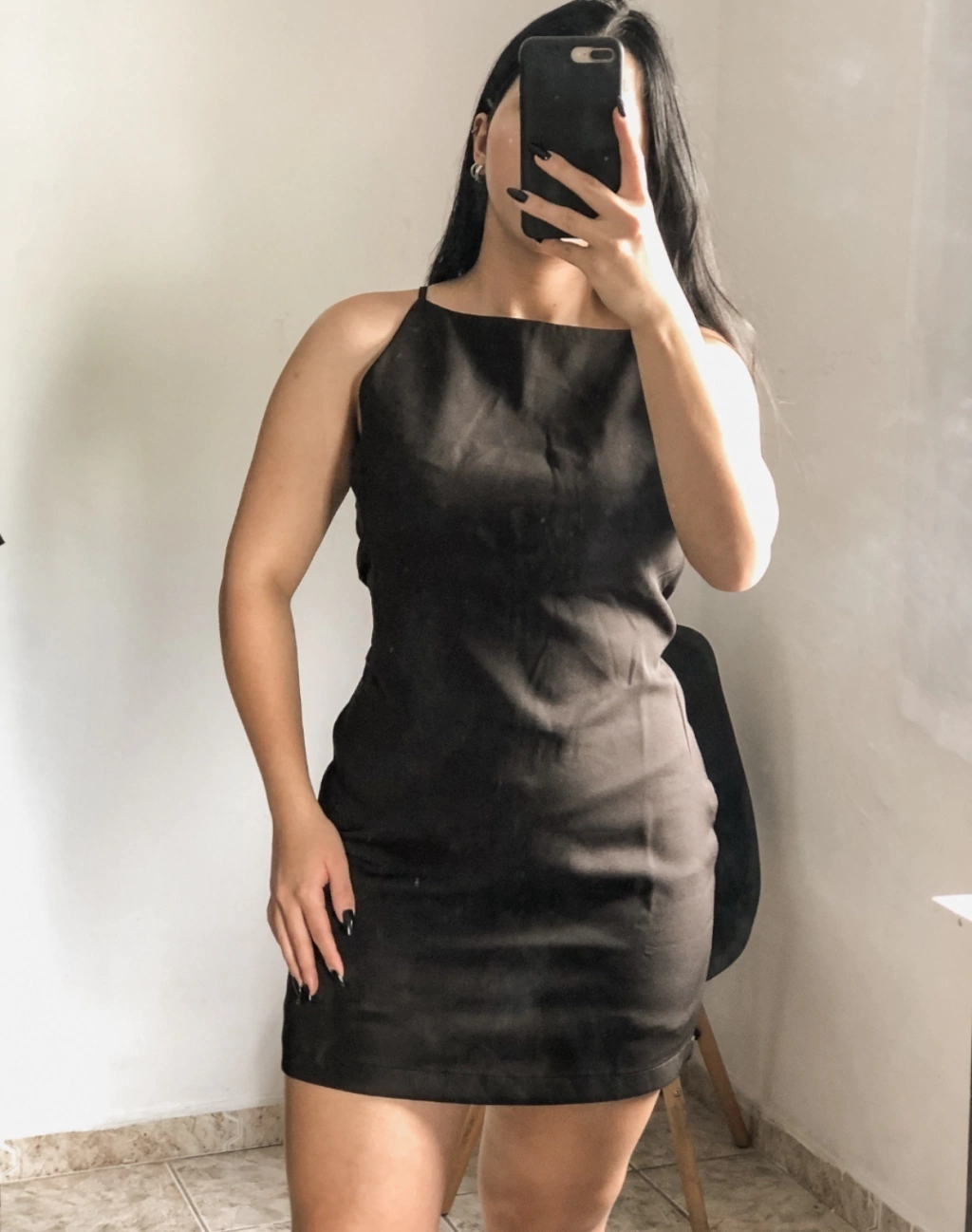 Vestido Parisi preto