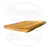 Plato de madera rectangular 20x30 con ranura - comprar online