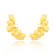 Brinco Semijoia Zaya Ear Cuff Gotas Dourado - comprar online